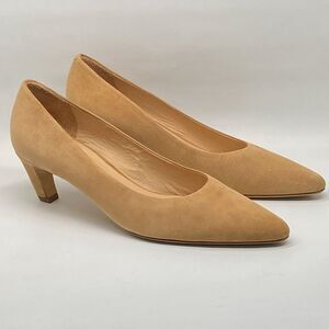 Gabriela Hearst Peggy 50MM Suede Pumps size 40
